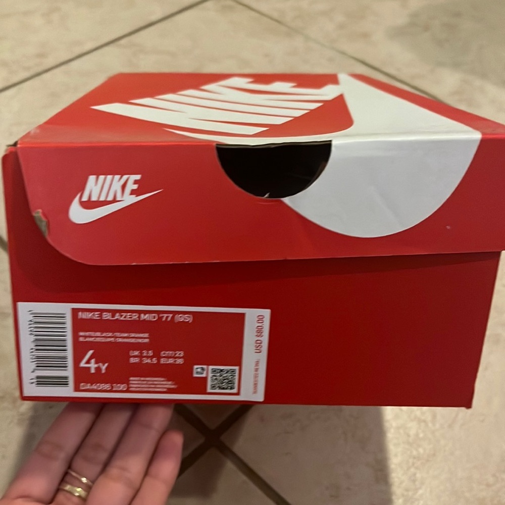 Nike Blazer mid (GS) white